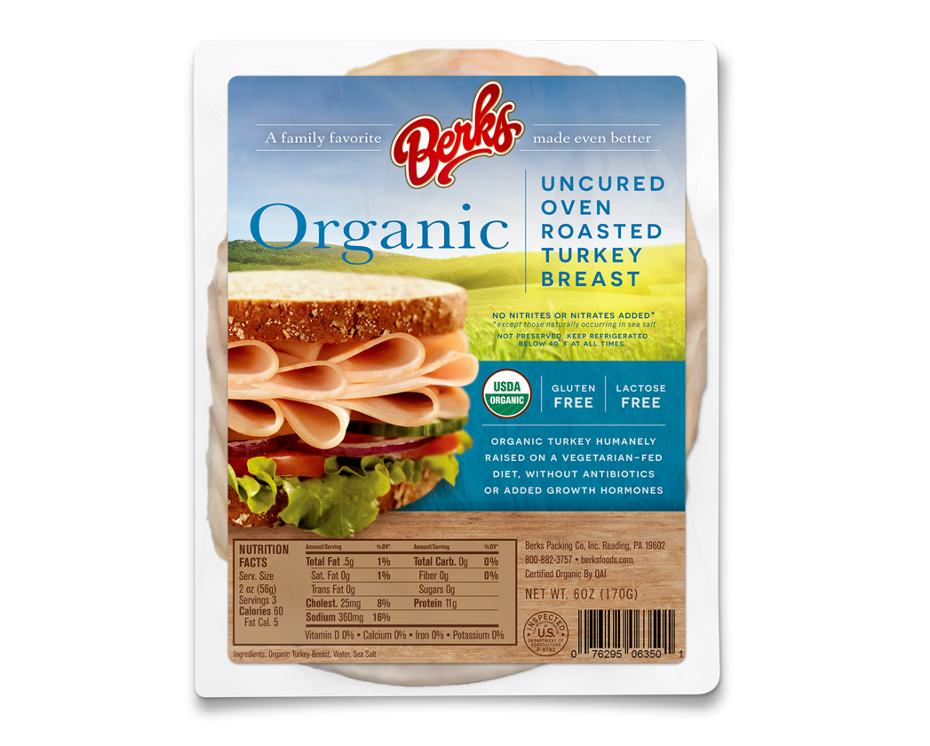 Organic Uncured Oven Roasted Turkey Breast