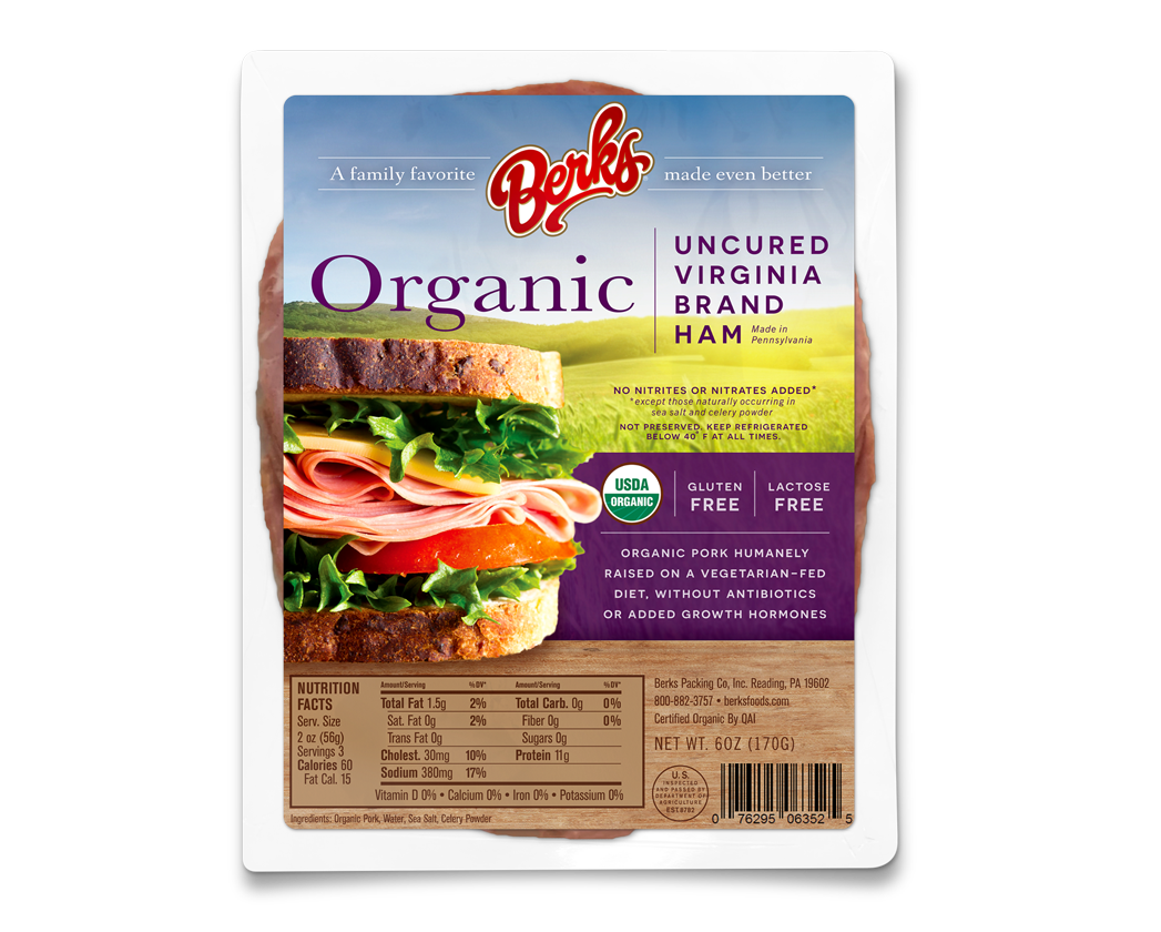 Organic Uncured Virginia Brand Ham