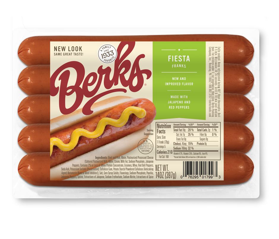 Berks Hot Dog Acrylic Keychain